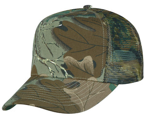 Nissun Cap Camouflage Mesh Back Trucker Hat, 5 Panel Camo - CMM - 