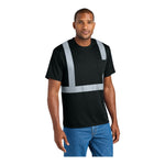 CornerStone Enhanced Visibility Segmented Tape Tee CS206