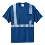 CornerStone Enhanced Visibility Segmented Tape Tee CS206