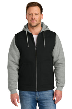 CornerStone CSJ42 Duck Fleece Full-Zip Hooded Jacket - 