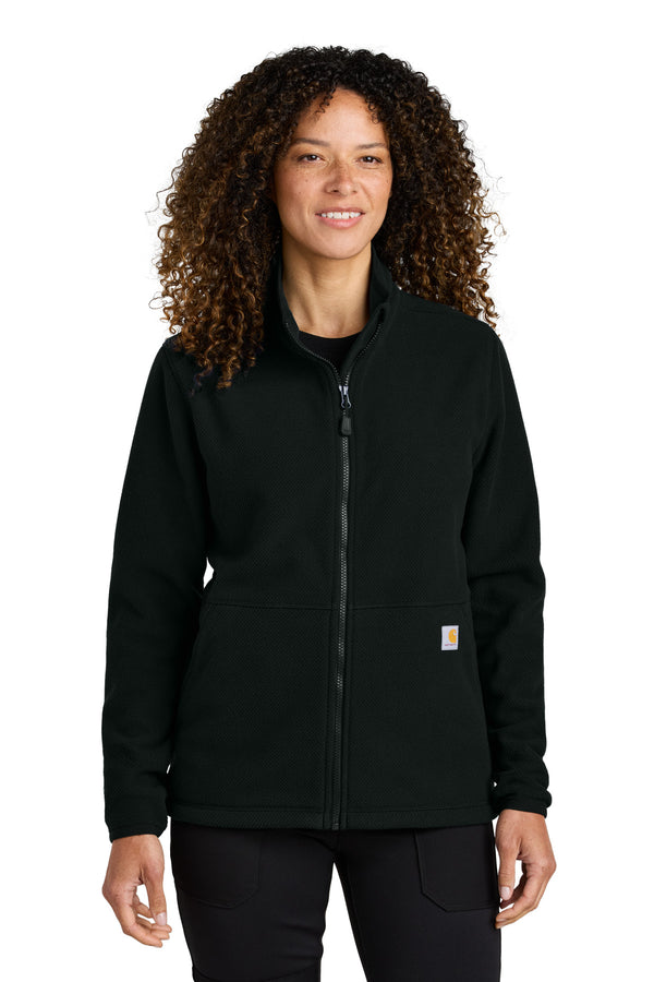 Carhartt CT106419 Women's Textured Full-Zip Fleece Jacket