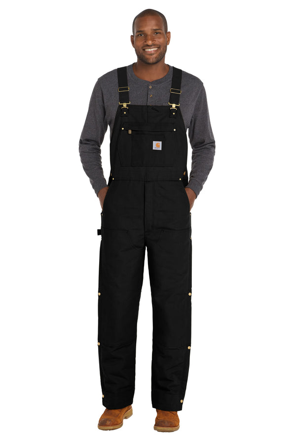 Carhartt CT106672 Firm Duck Insulated Bib Overalls