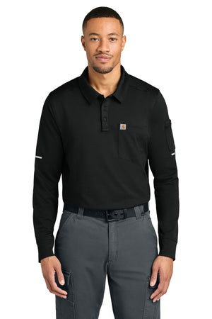 Carhartt CTC16129 FLD & RSCU Long Sleeve Polo - 