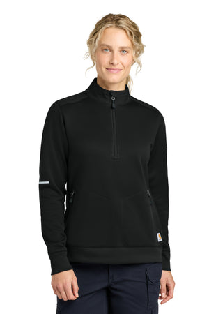 Carhartt CTC82912 Women's FLD & RSCU 1/2-Zip Mid-Layer - 