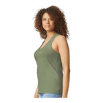 Gildan 64220LCVC Women's Softstyle CVC Racerback Tank Top
