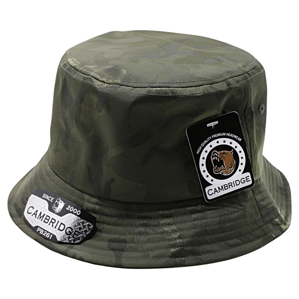Pit Bull Cambridge PB261 Shiny Camo Bucket Hat