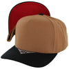 Kamel 804U 5 Panel Two-Tone Visor Hat Kamel 804 Series