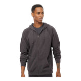 Independent Trading Co PRM33SBZ Unisex Special Blend Raglan Full-Zip Hooded Sweatshirt