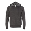Independent Trading Co PRM33SBZ Unisex Special Blend Raglan Full-Zip Hooded Sweatshirt
