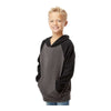 Independent Trading Co PRM15YSB Youth Lightweight Special Blend Raglan Hooded Sweatshirt