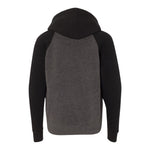 Independent Trading Co PRM15YSB Youth Lightweight Special Blend Raglan Hooded Sweatshirt