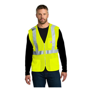 Carhartt CT106171 ANSI Class 2 Mesh Zip-Front Vest - 