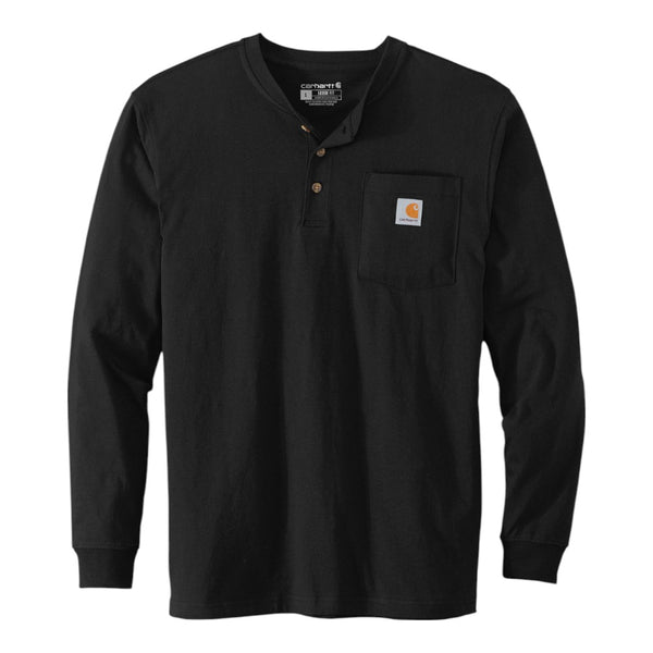 Carhartt CTK128 Long Sleeve Henley T-Shirt