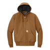 Carhartt CTT106677 Tall Quilted-Flannel-Lined Duck Active Jac