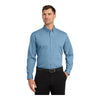 Port Authority W100 Long Sleeve Carefree Poplin Shirt