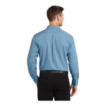 Port Authority W100 Long Sleeve Carefree Poplin Shirt