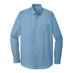 Port Authority W100 Long Sleeve Carefree Poplin Shirt