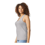 Gildan 64220LCVC Women's Softstyle CVC Racerback Tank Top