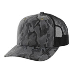 KAMEL 815NCT 6 Panel Nylon Camo Trucker Hat 815 series