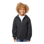 Independent Trading Co SS4001YZ Youth Midweight Full-Zip Hooded Sweatshirt