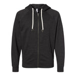 Independent Trading Co SS1000Z Unisex Icon Lightweight Loopback Terry Full-Zip Hooded Sweatshirt
