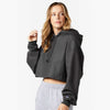 Champion RW01W Women's Reverse Weave Hooded Cropped Sweatshirt
