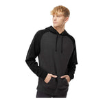 Independent Trading Co IND40RP Unisex Raglan Hooded Sweatshirt