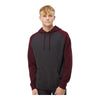 Independent Trading Co IND40RP Unisex Raglan Hooded Sweatshirt