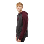 Independent Trading Co IND40RP Unisex Raglan Hooded Sweatshirt