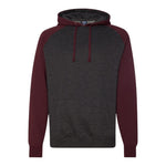 Independent Trading Co IND40RP Unisex Raglan Hooded Sweatshirt