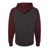Independent Trading Co IND40RP Unisex Raglan Hooded Sweatshirt