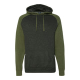 Independent Trading Co IND40RP Unisex Raglan Hooded Sweatshirt