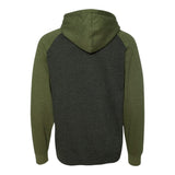 Independent Trading Co IND40RP Unisex Raglan Hooded Sweatshirt