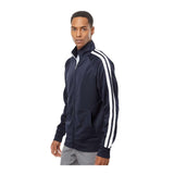 Independent Trading Co EXP70PTZ Men's Lightweight Poly-Tech Full-Zip Track Jacket