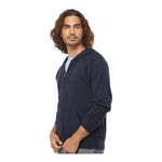 Independent Trading Co PRM33SBZ Unisex Special Blend Raglan Full-Zip Hooded Sweatshirt