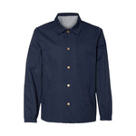 Independent Trading Co EXP99CNB Men's Water-Resistant Windbreaker Coachs Jacket