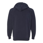 Independent Trading Co PRM33SBZ Unisex Special Blend Raglan Full-Zip Hooded Sweatshirt