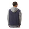 Independent Trading Co IND45UVZ Unisex Heavyweight Varsity Full-Zip Hooded Sweatshirt