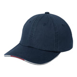 Port Authority C830 Sandwich Bill Cap with Striped Closure