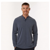 Adidas A597 Men's Henley Long Sleeve T-Shirt