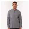 Adidas A597 Men's Henley Long Sleeve T-Shirt