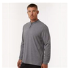 Adidas A597 Men's Henley Long Sleeve T-Shirt