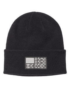 Columbia 205379 PFG Fish Flag™ Cuffed Beanie - 