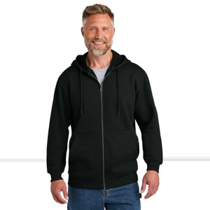 CornerStone CSF631 Tough Fleece Full-Zip Hoodie - 