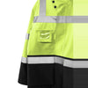 CornerStone CSJ502 ANSI 107 Class 3 Waterproof Ripstop 3-In-1 Parka