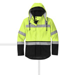 CornerStone CSJ502 ANSI 107 Class 3 Waterproof Ripstop 3-In-1 Parka