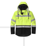 CornerStone CSJ502 ANSI 107 Class 3 Waterproof Ripstop 3-In-1 Parka