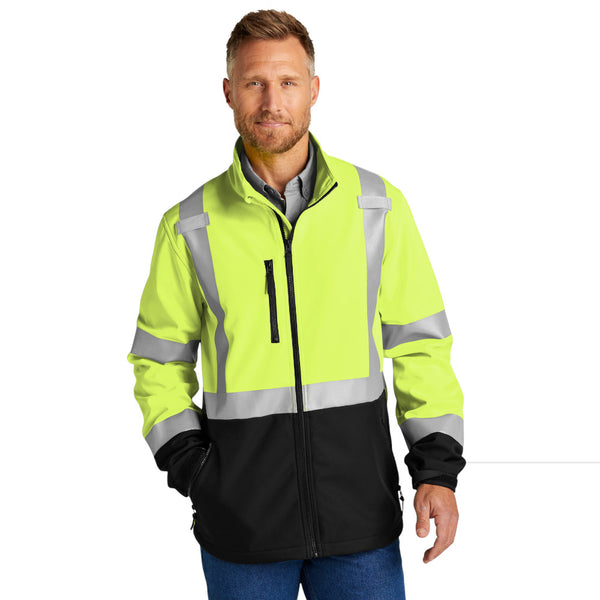 CornerStone CSJ503 ANSI 107 Class 3 Soft Shell Jacket
