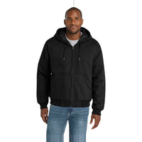 CornerStone TLJ763H Tall Hooded Duck Cloth Work Jacket