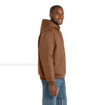 CornerStone TLJ763H Tall Hooded Duck Cloth Work Jacket